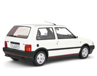 Fiat Uno Turbo i.e. 1.4 1990 BIANCO Laudoracing 1:18 Resinemodell (Türen, Motorhaube... nicht zu öffnen!)